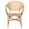 Baxton Studio Varick Modern Bohemian Natural Brown Finished Rattan Dining Chair 205-12672 - alternate 4